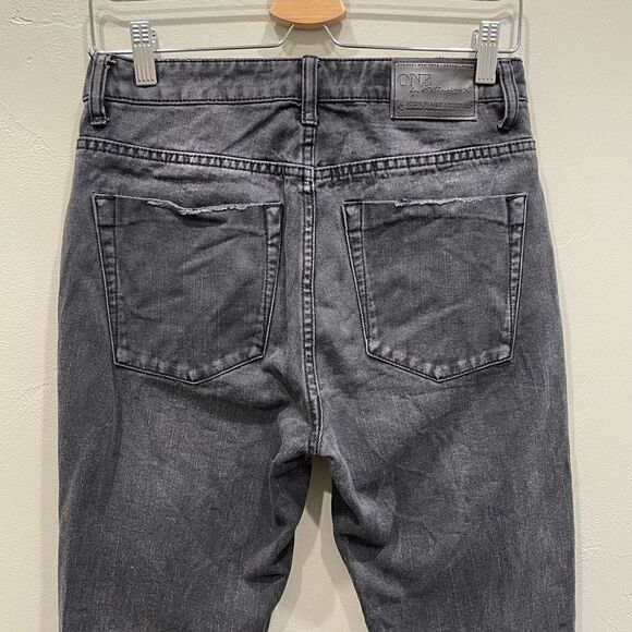 One Teaspoon High Waist Freebird Rigid Skinny Leg Jeans - Size: 27 - Picture 6 of 8